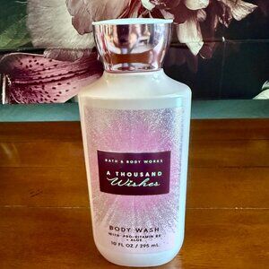 2 For $30 SALE -NEW A THOUSAND WISHES Body Wash Full Size 10oz Bath & Body Works